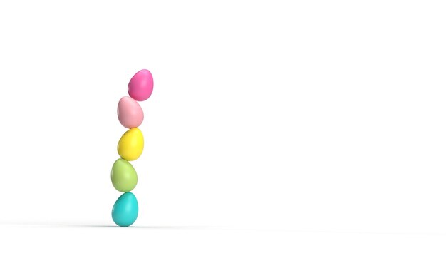 Kolorowe kolory jajka symbol dekoracja ozdoby szczęśliwy wielkanoc jajka wzór świąteczny kwietnia marca miesiąc wiosna s