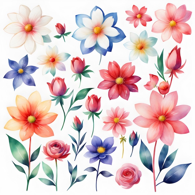 Kolorowe kwitnące kwiaty w pachnącym naturalnym ogrodzie są generatywne