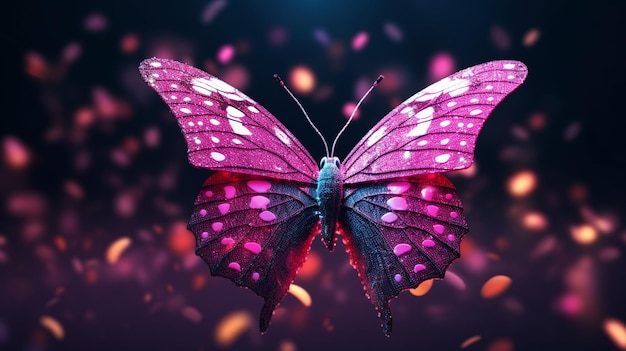 Kolorowe obrazy motyli