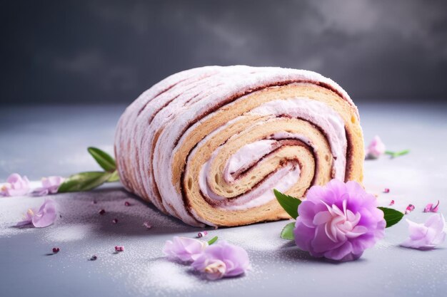 Kolorowe odcienie Swiss Roll Patterns