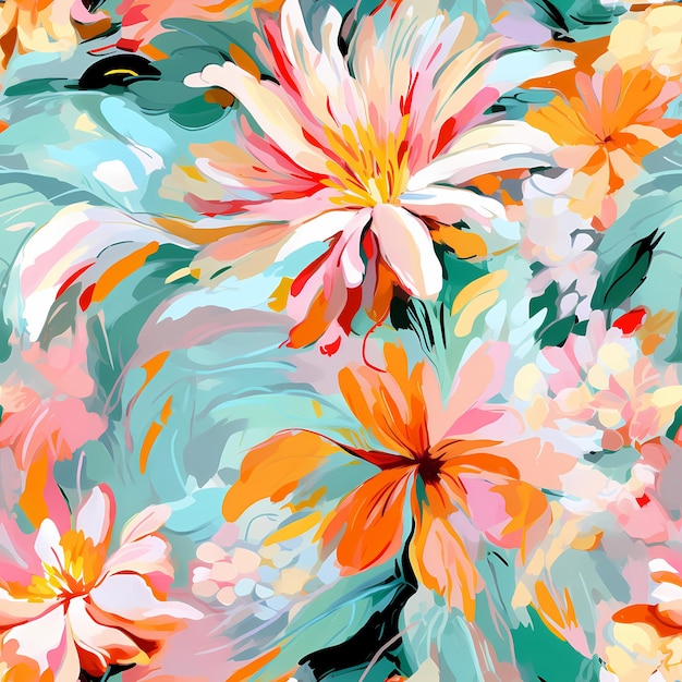 Kolorowe perkalowe kwiatowe wzory płytek wprowadzają żywe piękno i bezproblemowe wzory do Twojego domu
