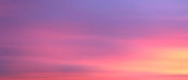 Kolorowe pochmurne niebo o zachodzie s?o?ca Kolor gradientu Niebo tekstury abstrakcyjny charakter tła motiom rozmycie jako gradient dla pustej strony lub szablonu