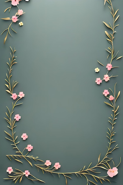 Kolorowe proste dekoracje kwiatowe malutki kwiat ilustracja szablon tła kreatywne rozmieszczenie natury i kwiatów Dobre na baner ślubny karta zaproszenie projekt elementu projektu i inne