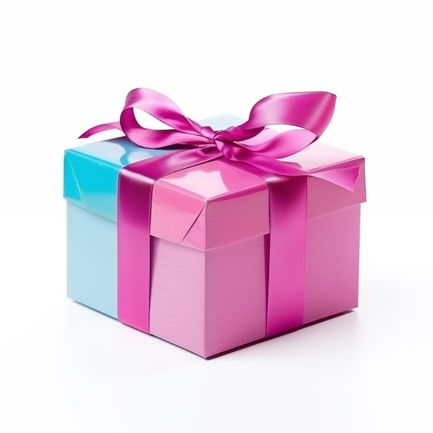 Kolorowe pudełko na prezenty