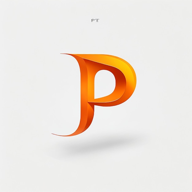 Zdjęcie kolorowe stylowe litery alfabetu logo design ai wygenerowane