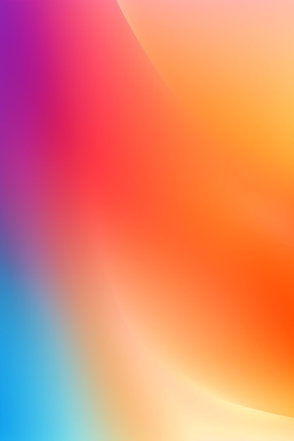 Kolorowe tło Gradient jasny kolorowy tło Gradiient AI generowane