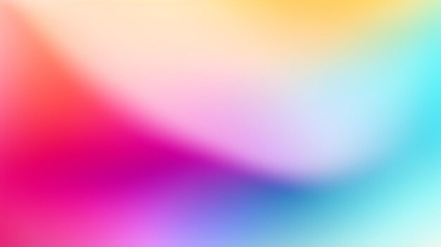 Kolorowe tło Gradient jasny kolorowy tło Gradiient AI generowane