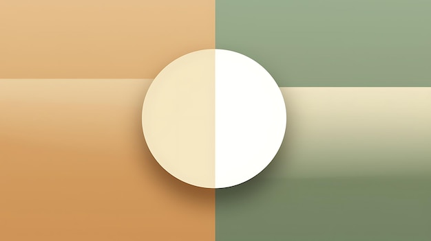 Zdjęcie kolorowe tło z kręgiem i kręgiem w środku
