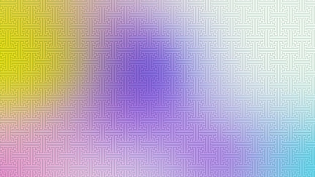 Zdjęcie kolorowe tło z wzorem z tyłu ekranu komputera.