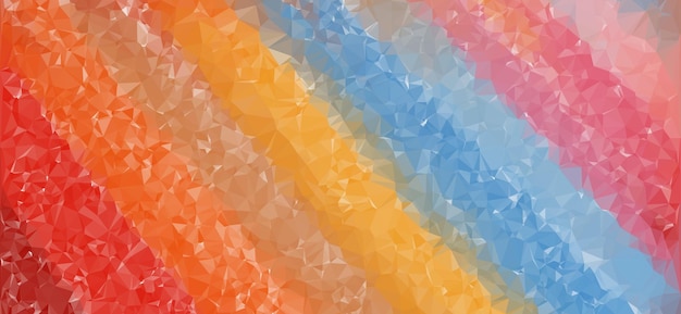 Kolorowe ukośne paski trójkąty abstrakcyjne tło