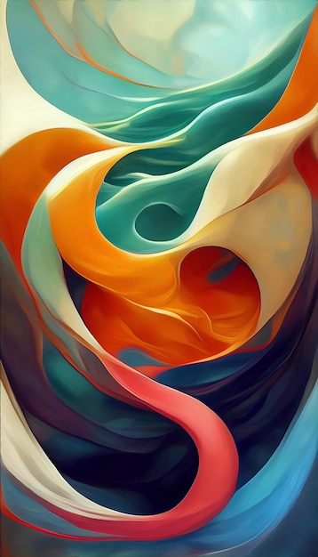 Kolorowe Wolne tło płyn abstrakcyjny obraz olejny ciecz marmurkowata farba tekstura tło malarstwo abstrakcyjna tekstura intensywny mix kolorów tapeta