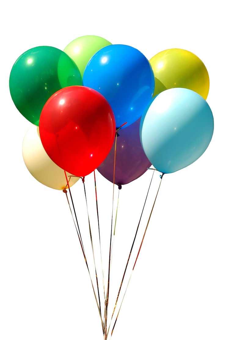 Zdjęcie kolorowy balon