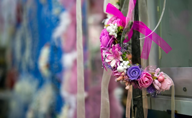 Kolorowy Bukiet Ślubny Piękne Romantyczne Kwiaty Zdjęcie