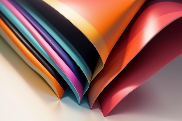 Zdjęcie kolorowy model 3d renderujący kreatywne projekty abstrakcyjne elementy rekwizyty tapeta tło