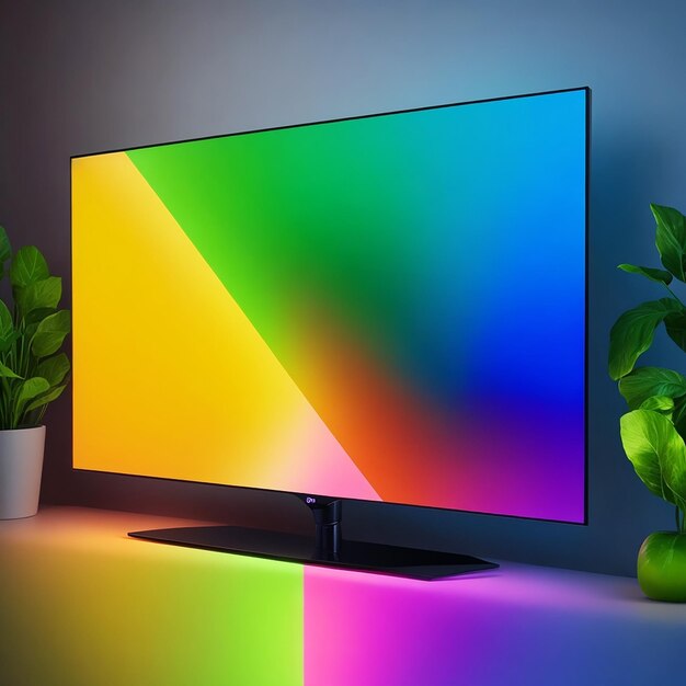 Zdjęcie kolorowy telewizor rgb