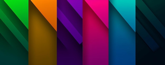 Kolorowy Ultra minimalistyczny terragen gradient wektor malarstwo generatywne AI