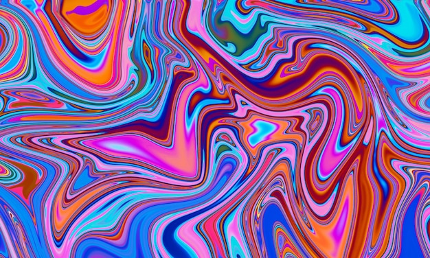 Kolorowy wzór tła z efektem marmuru