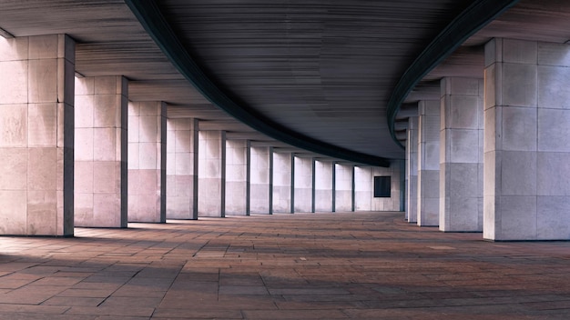 Kolumny architektoniczne według sufitu