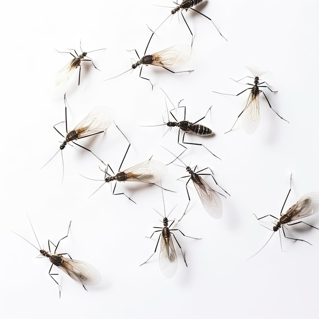 Komary z bliska