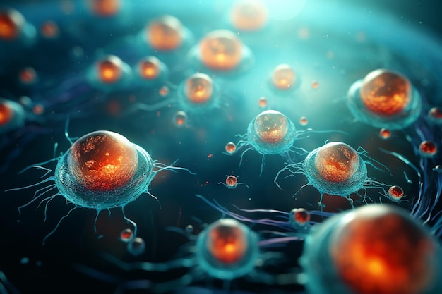 Komórka nowotworowa Badania onkologiczne struktura mutacja komórka somatyczna organizmu predyspozycje genetyczne Nowotwory choroba nowotworowa nowotwór złośliwy Niebezpieczeństwo strach przed nieznanym