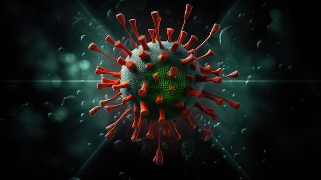 komórka wirusa covid