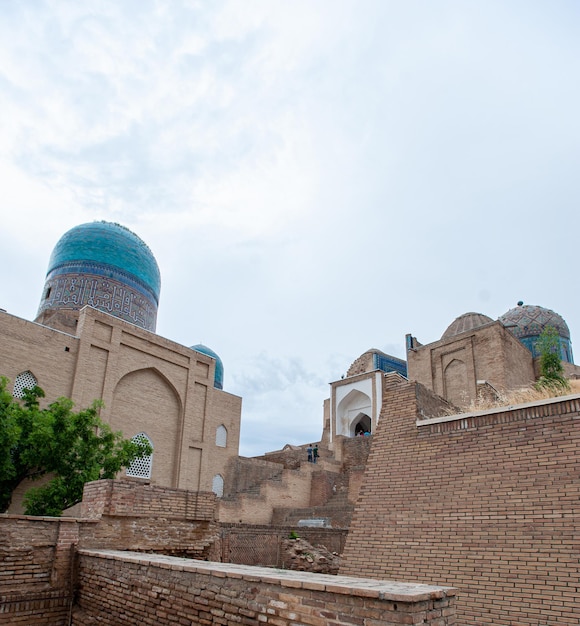 Kompleks Pamięci Shahi Zinda W Samarkandzie Uzbekistan