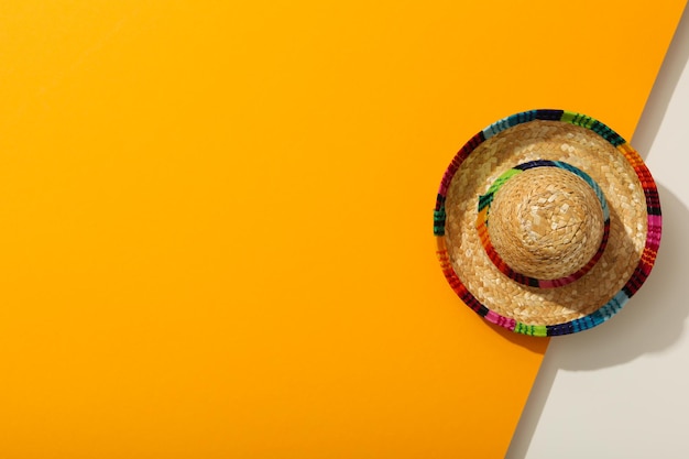 Kompozycja dla przestrzeni koncepcyjnej Cinco de Mayo dla tekstu