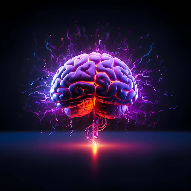 Komputerowa symulacja mózgu.