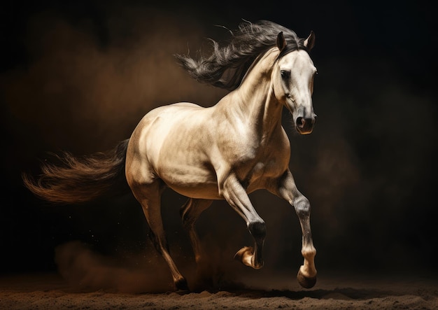Koń arabski lub arabski to rasa koni, która powstała na Półwyspie Arabskim