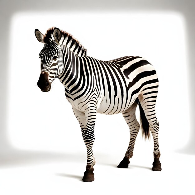 koń zebra