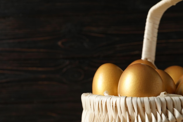 Koncepcja bogactwa i dobrobytu złote jajka