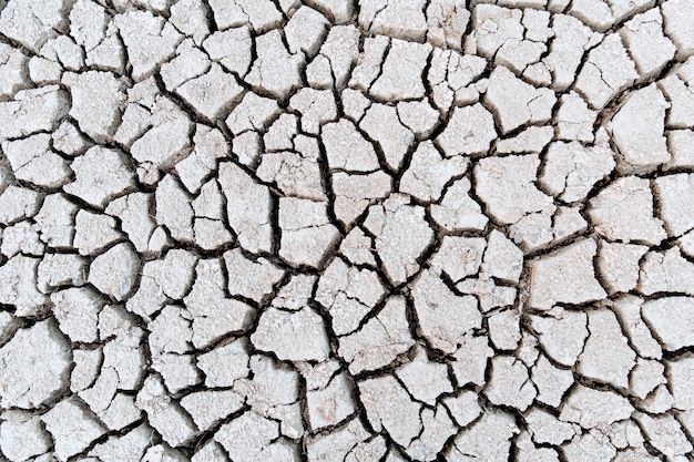 Koncepcja globalnego ocieplenia Suche pęknięcia w ziemi poważne niedobory wody