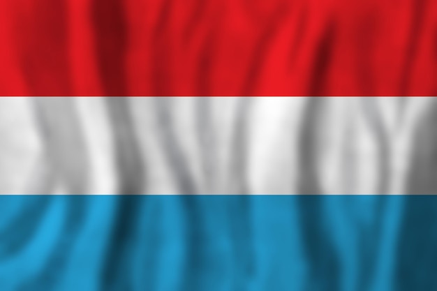 Zdjęcie koncepcja luksemburga z flagą luksemburga na tle