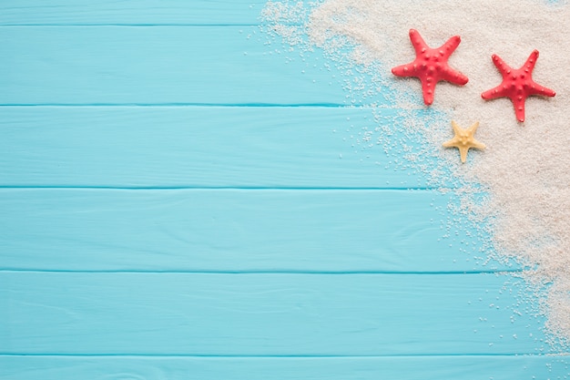 Koncepcja mieszkanie świeckich plaży z miejsca na kopię