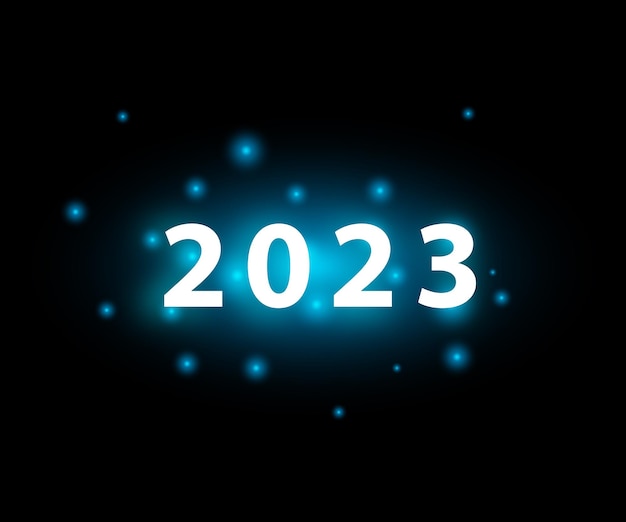 Koncepcja nowego roku 2022. Karta noworoczna. Cyfrowe tło transformacji.