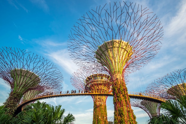 Zdjęcie koncepcja podróży singapur