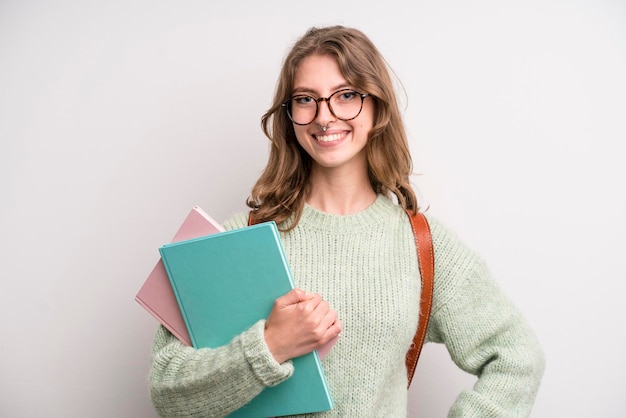 Koncepcja Studenta Nastolatka Dziewczyny