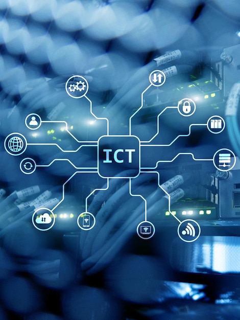 Koncepcja Technologii Informacyjno-komunikacyjnych Ict Na Tle Serwerowni