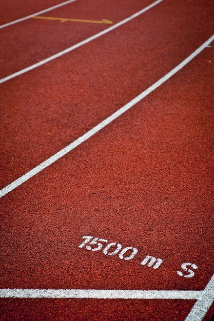 Koncepcja terenów sportowych Lekkoatletyka Track Lane Numbers