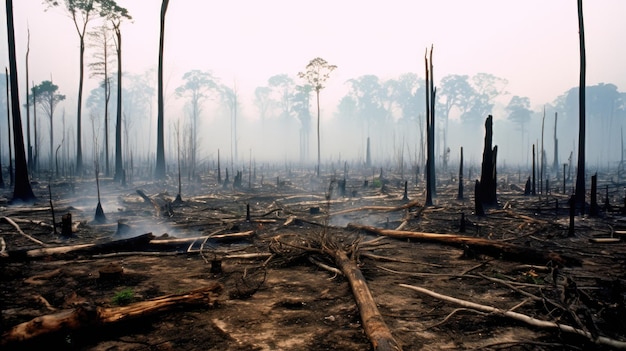 Koncepcja wylesiania problem ochrony drzew Pożary w przyrodzie znakiem globalnego ocieplenia