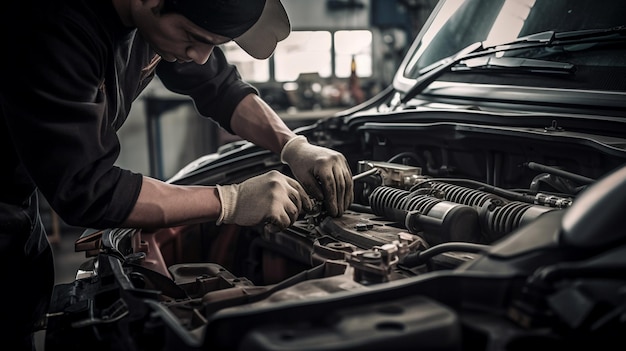 Konserwacja pojazdów Auto Repair Shop i Generative AI