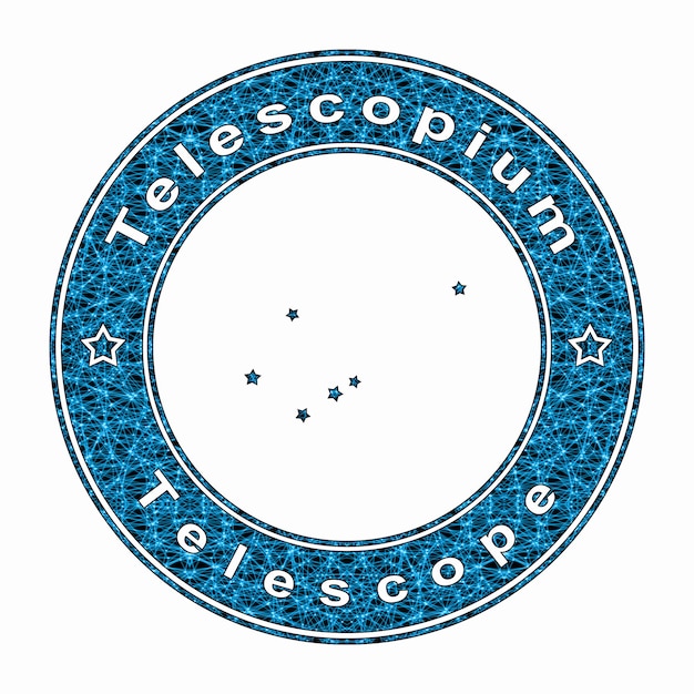 Zdjęcie konstelacja gwiazd teleskopu konstelacja teleskopu