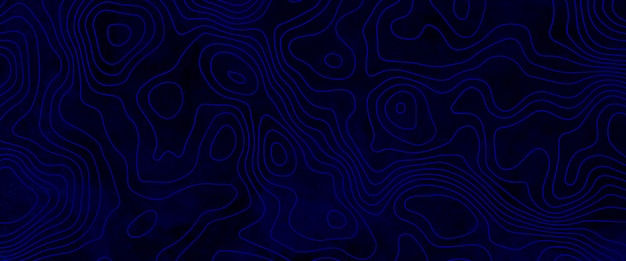 Kontur reliefowy topografii tło mapy topograficznej