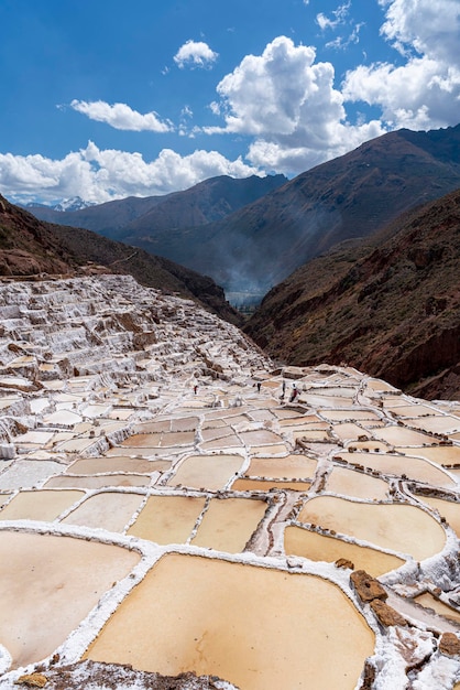 Kopalnia soli Maras w Cusco.