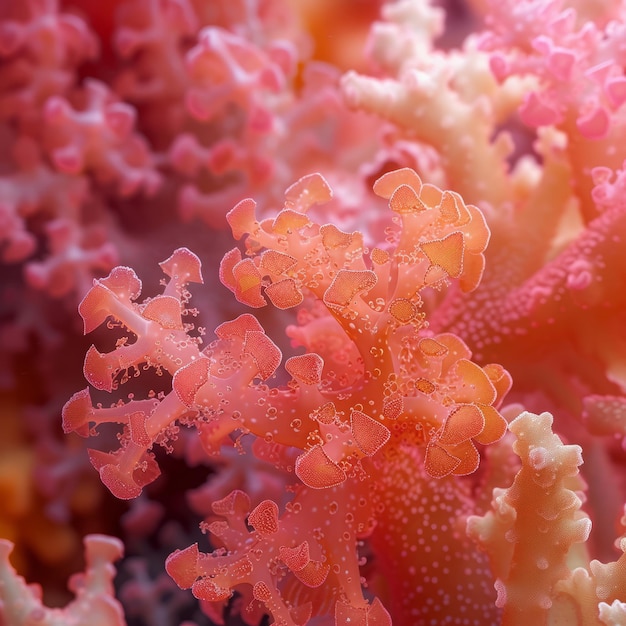 koralowce jasne tło