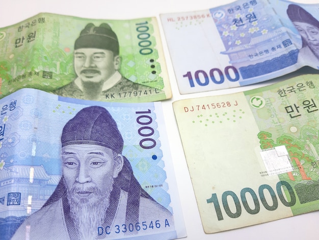 Koreański banknot