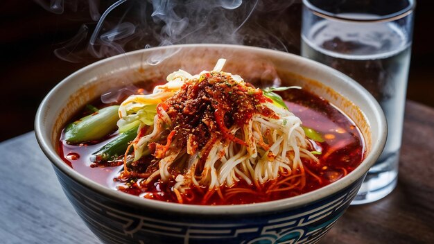 Koreańskie makarony instant spicy instant noodles