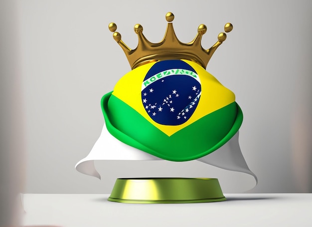 Korona flagi Brazylii