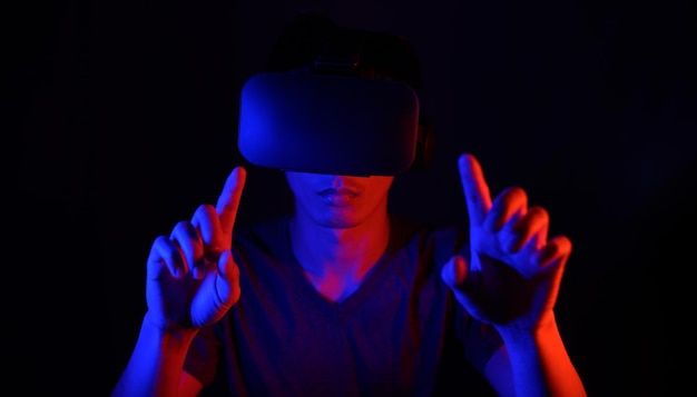 Korzystanie z okularów VR symulowało świat metawersalnej postawy ciała