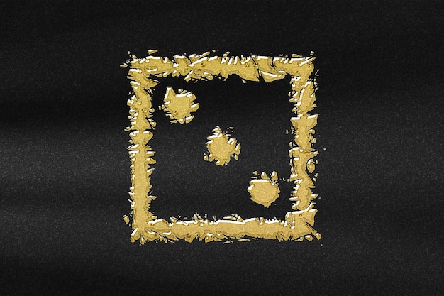 Kości Trzy u góry Die Symbol